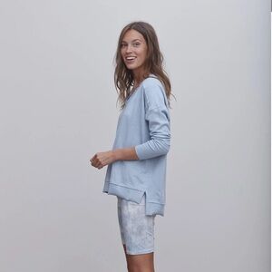 Grey State - Hudson V-Neck - Blue Fog (color of first three images)